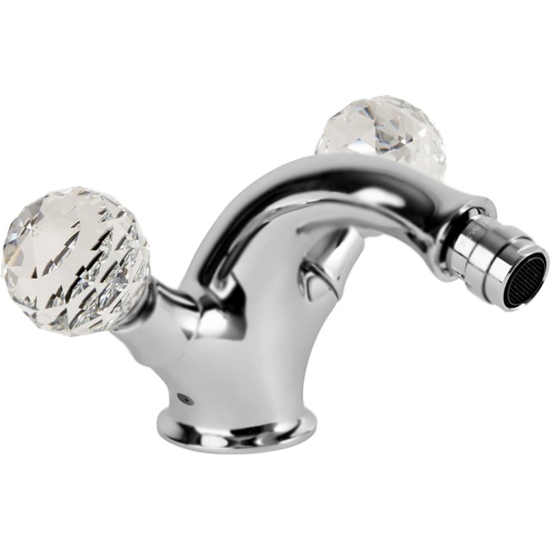 Смеситель для биде Cezares Atlantis ATLANTIS-BS1 Хром кристаллы Swarovski