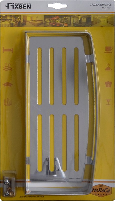 Подвесная полка Fixsen Hotel FX-31003B Хром