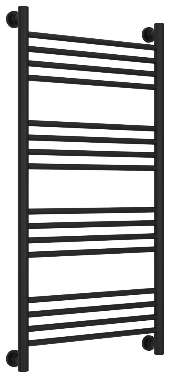 Полотенцесушитель водяной Сунержа Богема+ 100х50 перемычка прямая, черный матовый