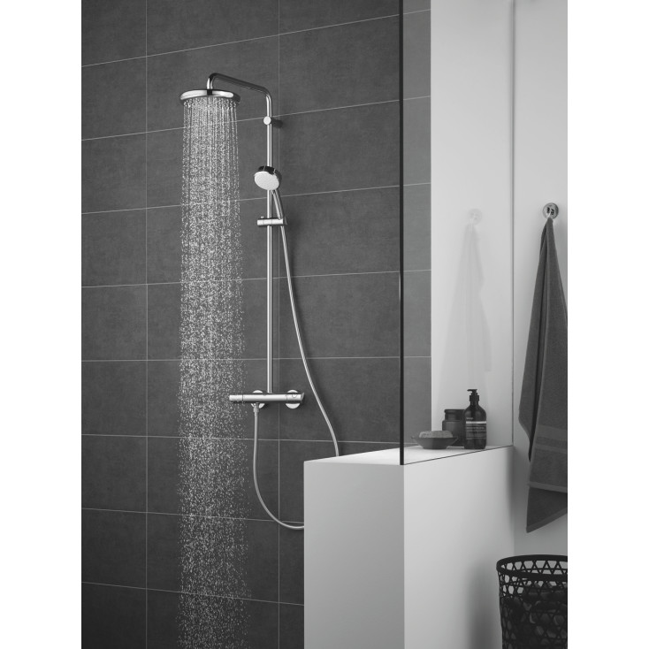 Душевая стойка Grohe Tempesta Cosmopolitan System 27922001 хром