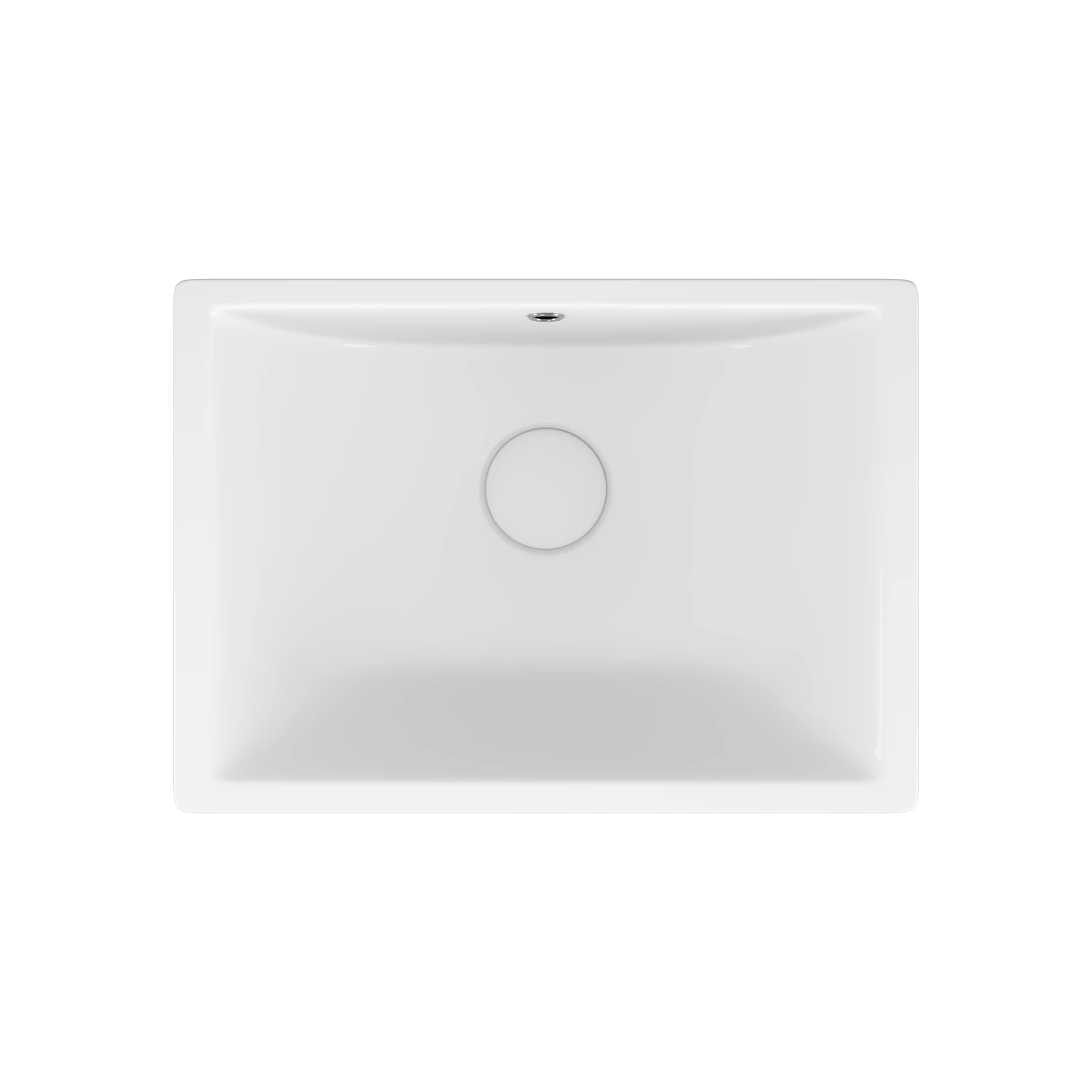 Раковина встраиваемая снизу 46см D&K Berlin DT1431616 белый