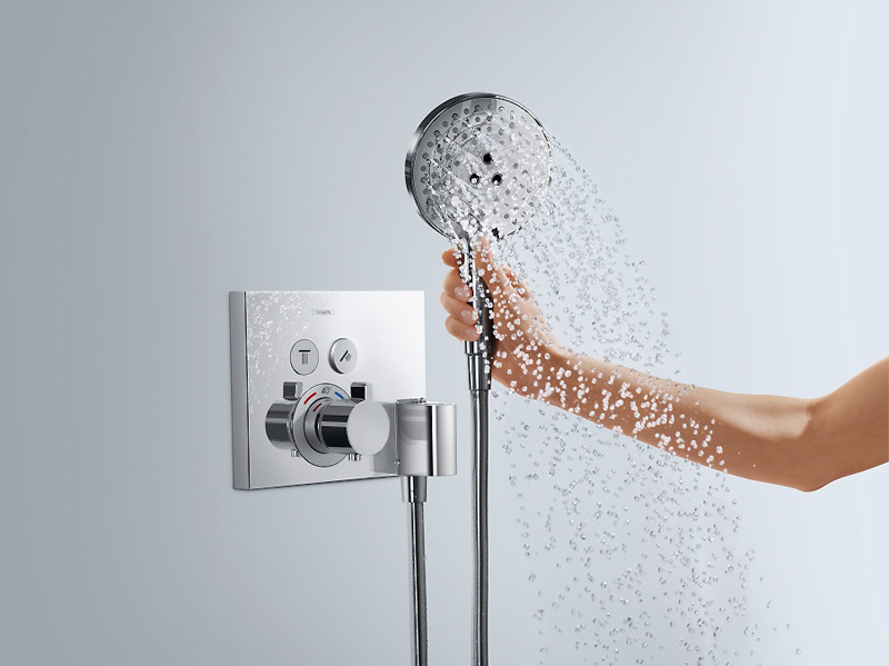 Смеситель для душа Hansgrohe ShowerSelect 15765000 с термостатом Хром
