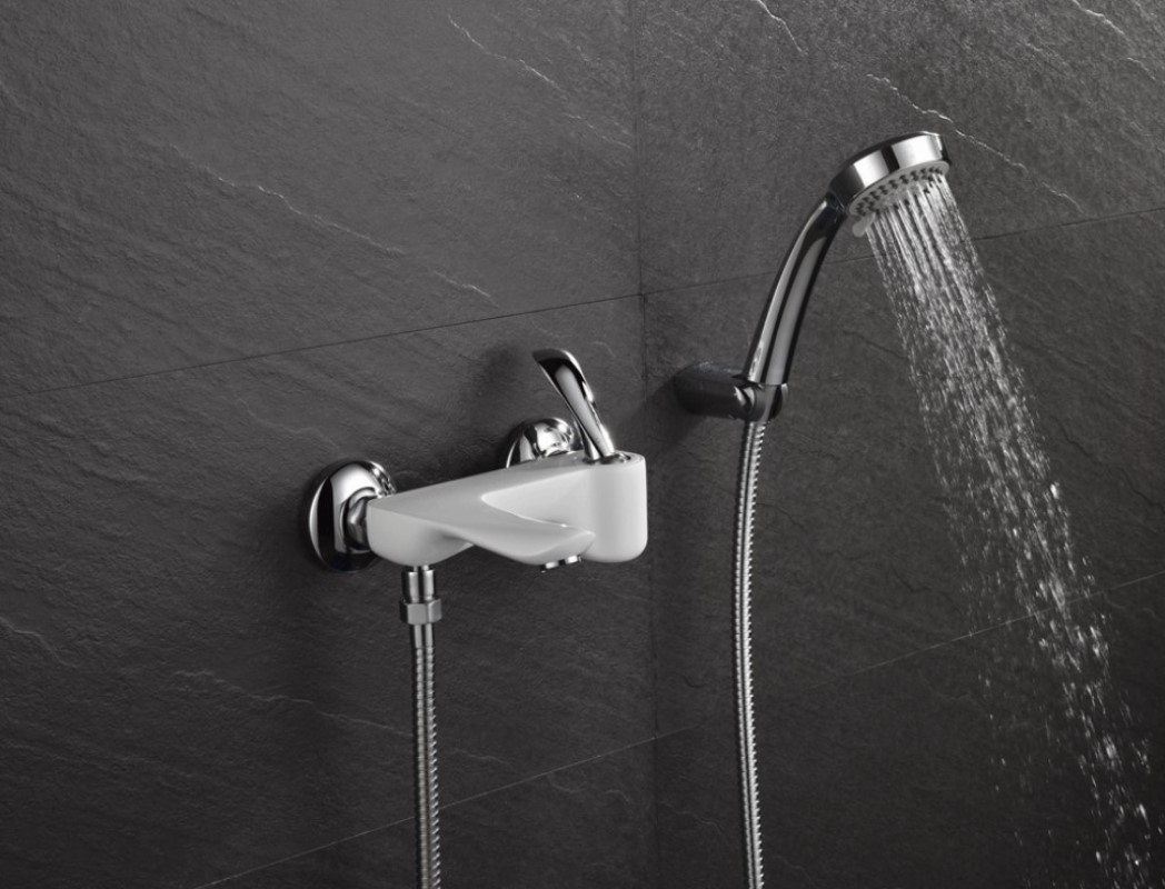 Смеситель для ванны D&K Venice DA1033256, белый