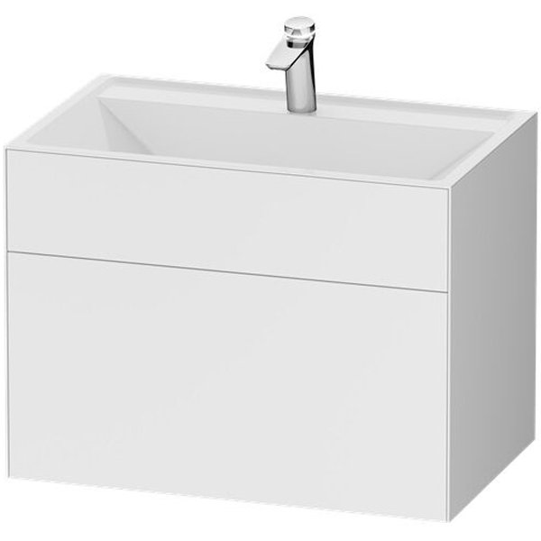 Тумба под раковину AM PM Inspire V2.0 80 подвесная Белая матовая