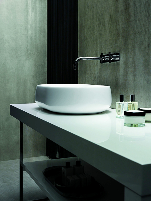 Раковина накладная 60см Azzurra Nuvola NUV200/AP6bi белый