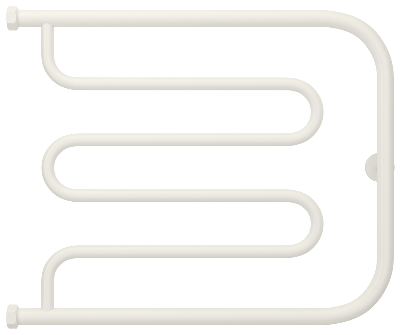 Полотенцесушитель водяной Сунержа Лира 50х65 белый матовый