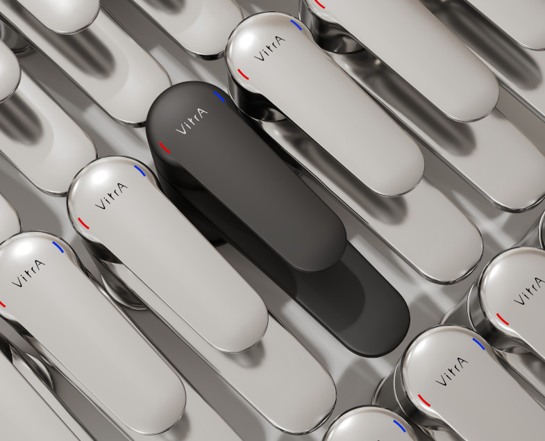 Смеситель для раковины Vitra Root Round A4270636EXP черный матовый