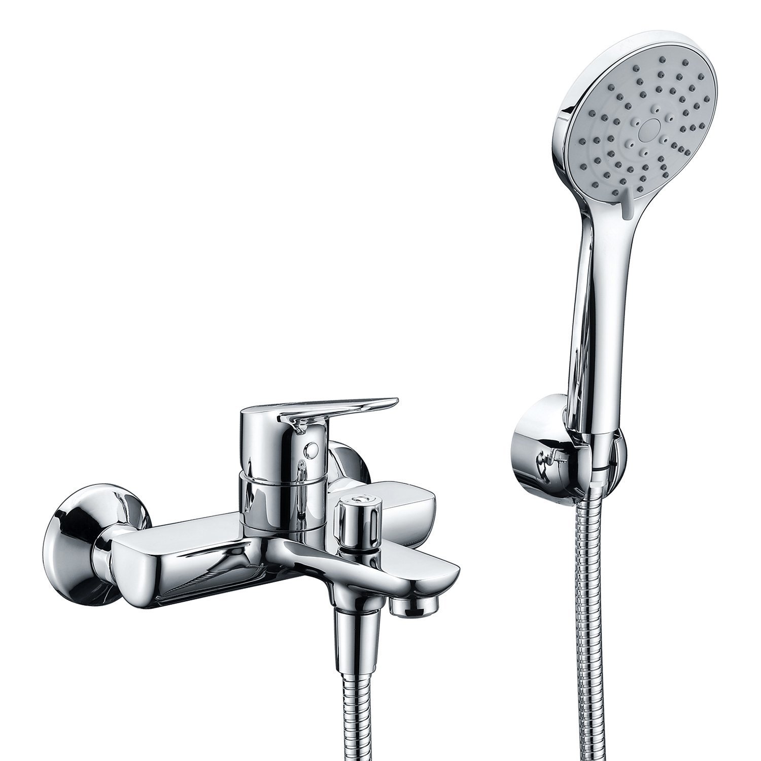 Смеситель для ванны с душем WasserKraft Lippe 4501 хром