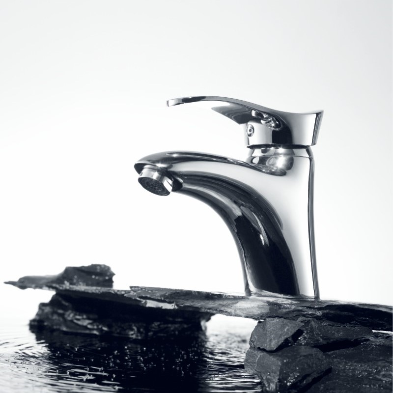 Смеситель для раковины Haiba HB1001, хром