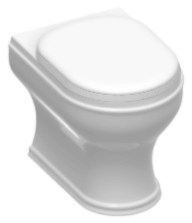 Унитаз Azzurra Charme CHA100/P bianco lucido