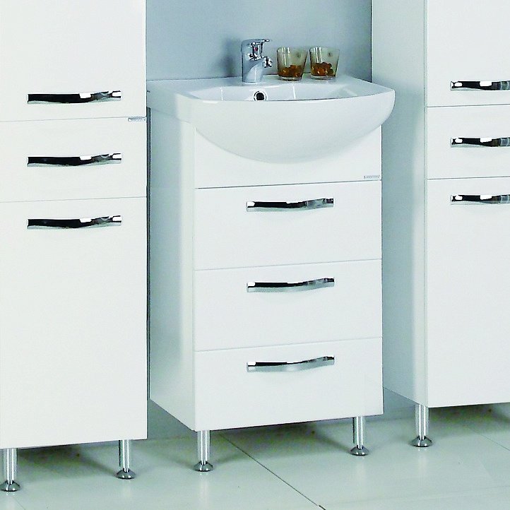 Тумба для комплекта Акватон Ария Н 50 белая