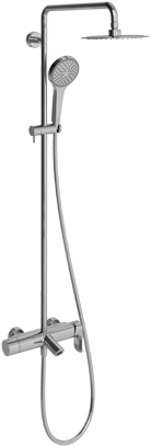 Душевая стойка Villeroy&Boch Embrace TVS1082000361 хром