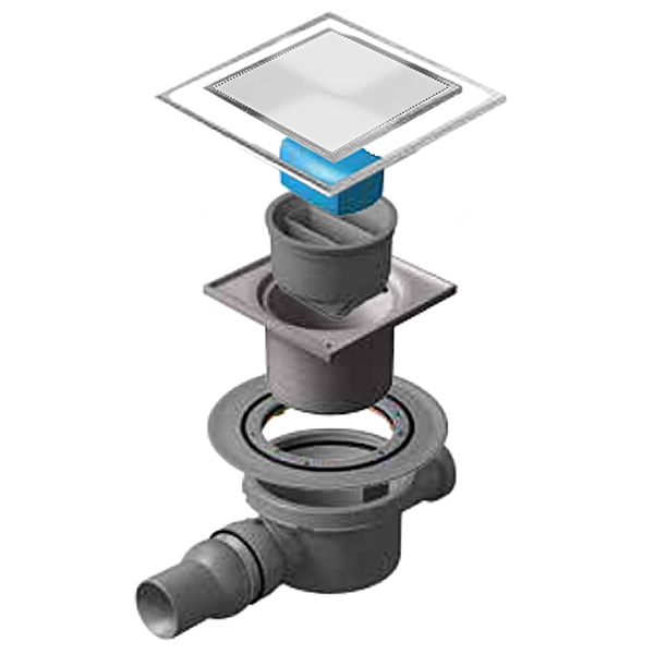 Душевой трап Pestan Confluo Standard 13000105 с решеткой