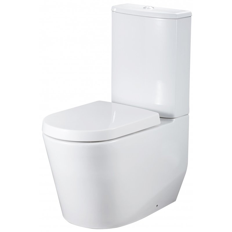 Унитаз-компакт Creo Ceramique Rennes RE1002R+RE1003+RE1001T(UF3010/BU209Q) белый