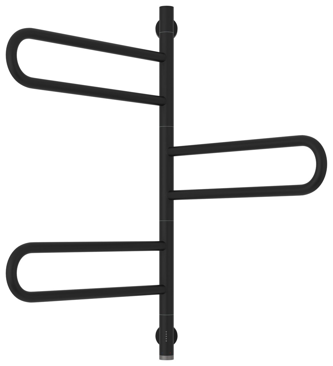 Полотенцесушитель электрический Сунержа Парео 77.3х53.5 черный матовый