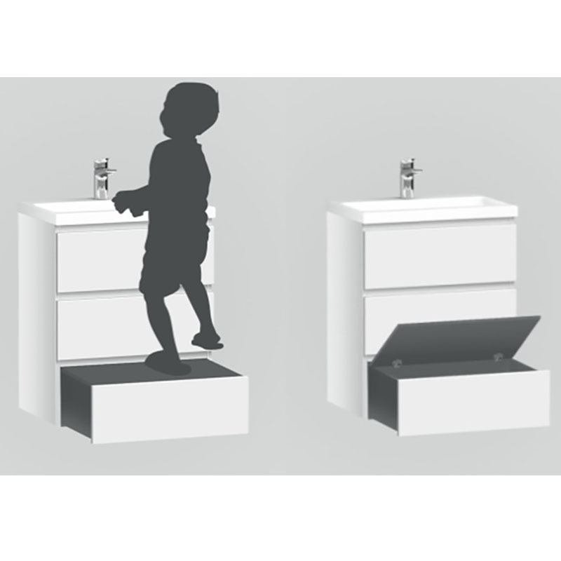 Тумба под раковину AM PM Gem S 75 Белая