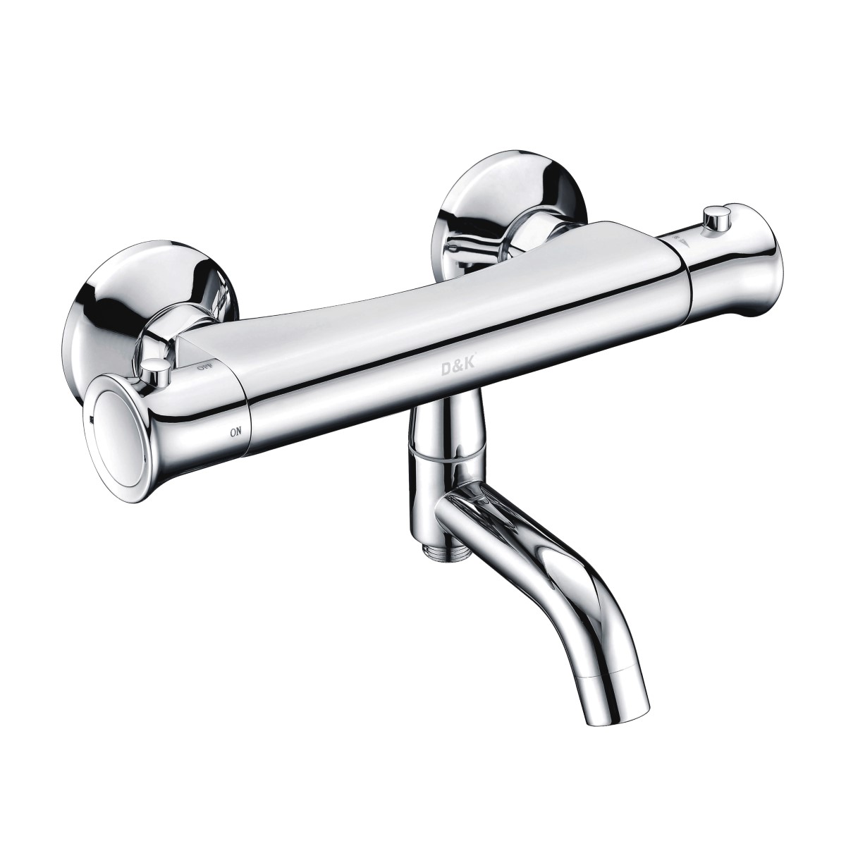 Смеситель для ванны с термостатом D&K Bayern DA2113201, хром