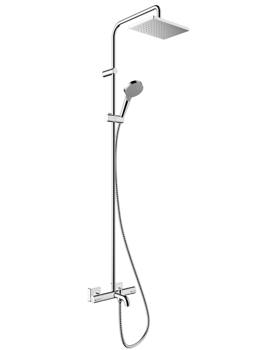 Душевая стойка Hansgrohe Vernis Shape 26098000 хром