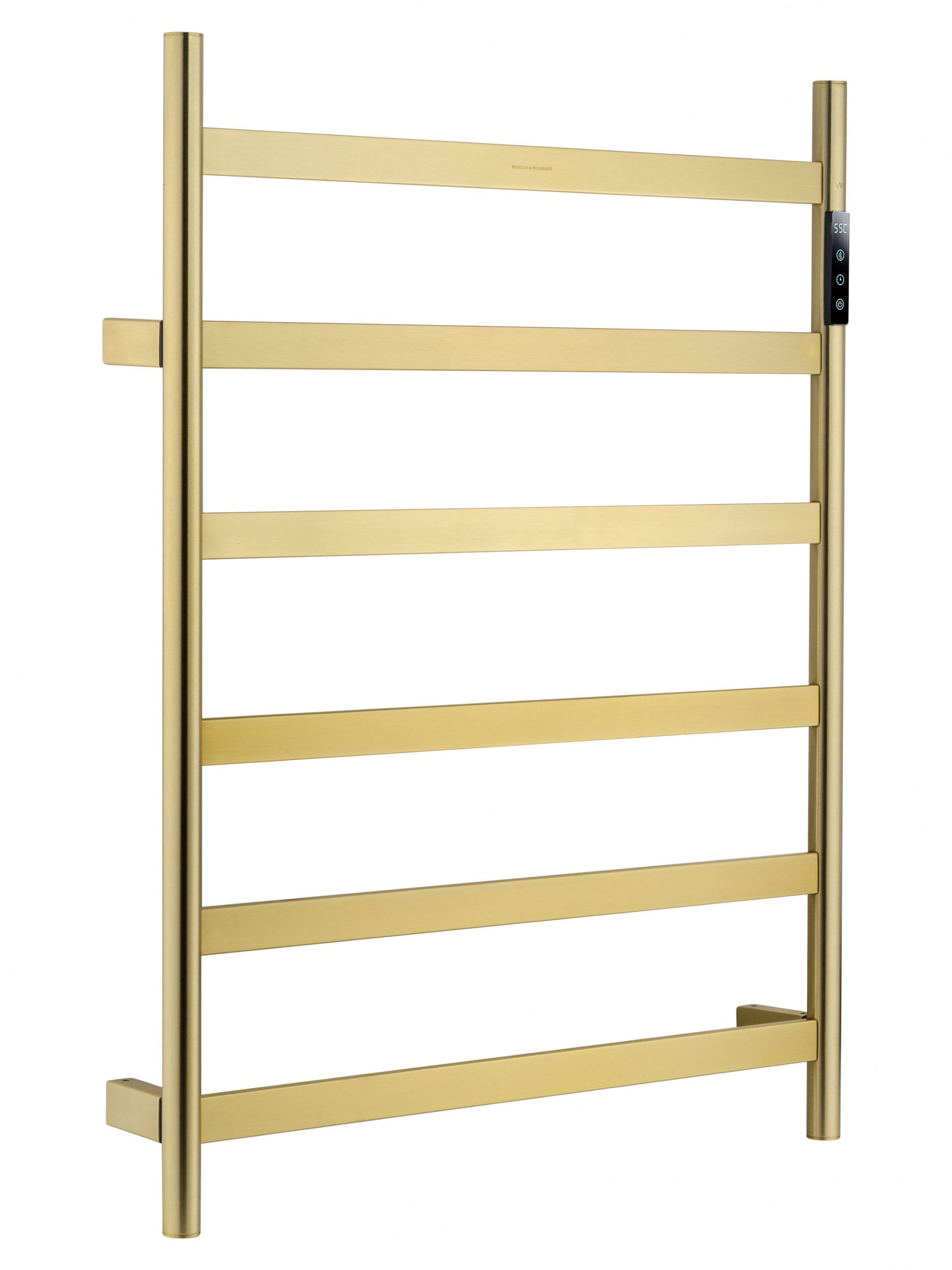 Полотенцесушитель электрический WONZON & WOGHAND ESSEN, Брашированное золото (WW-A405-BG)