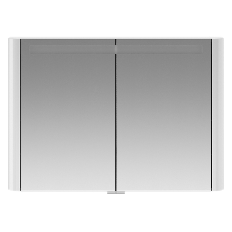 Зеркальный шкаф AM PM Sensation 100 белый глянцевый