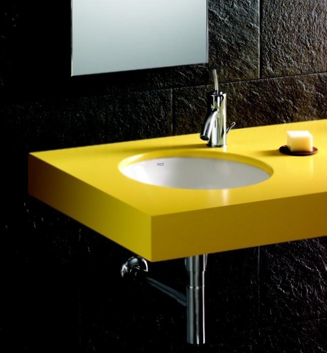 Раковина встраиваемая снизу 41см Roca Foro 327884000 белый