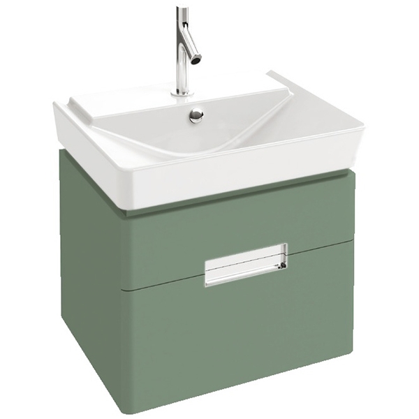 Тумба для комплекта Jacob Delafon Reve 60 белая, 2 ящика