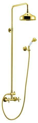 Душевая стойка Cezares RETRO-CD-03 золото