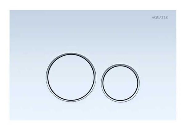 Кнопка смыва для унитазов Aquatek KDI-0000015 белый