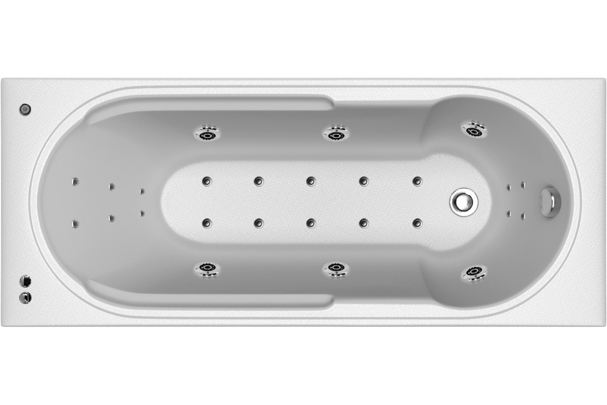 Ванна акриловая Relisan EcoPlus ПРАГА Гл000015195, 170x70