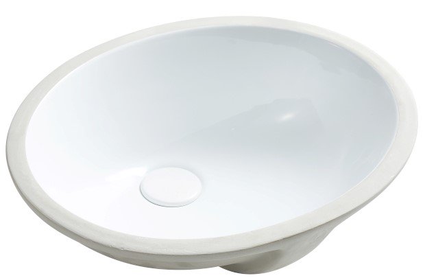 Раковина встраиваемая снизу Aquatek AQ8091-00 56х40 см белая