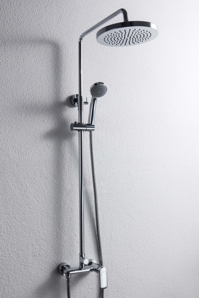 Душевая стойка Bravat Opal R F9125183CP-A2-RUS хром