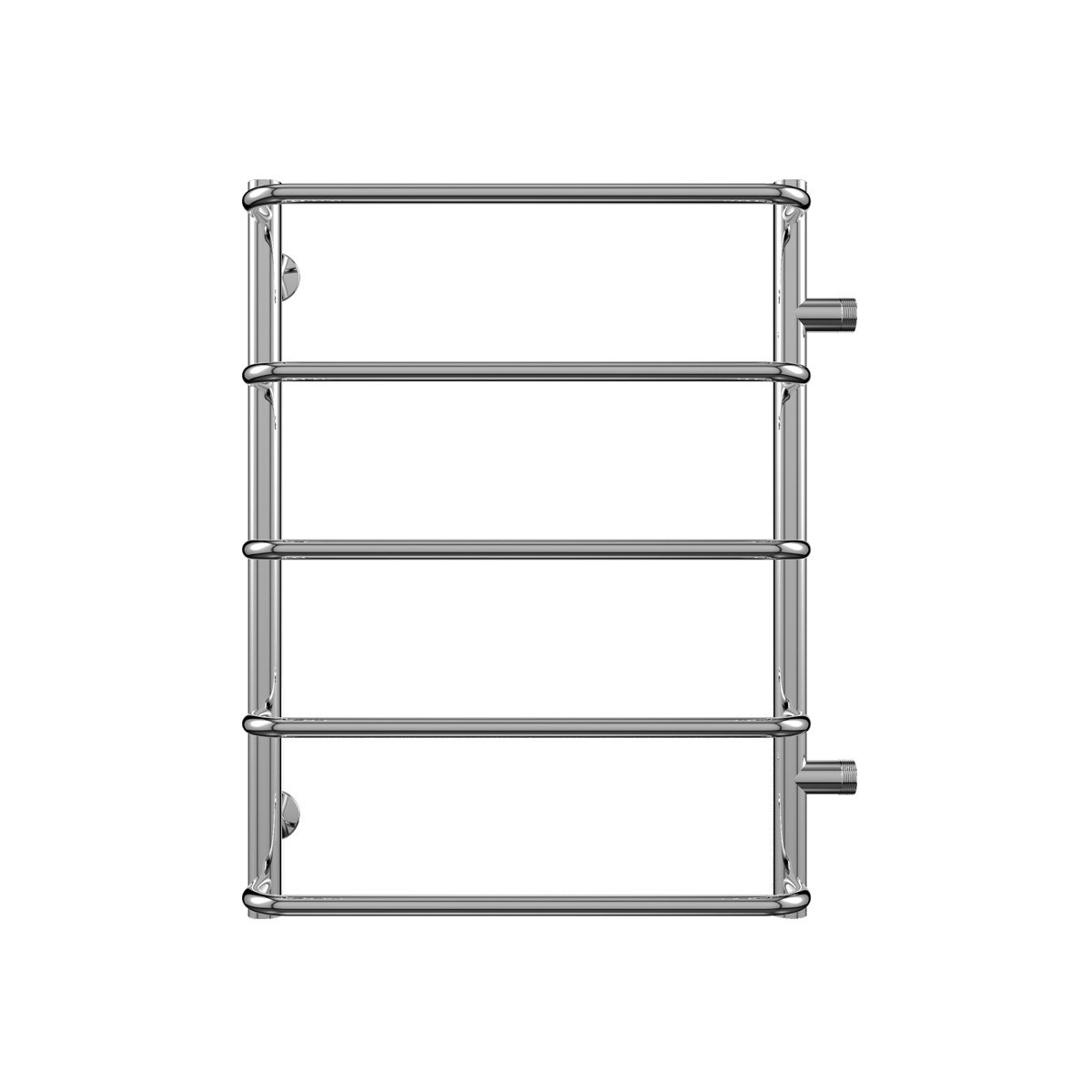 Полотенцесушитель водяной Terminus Стандарт П5 500x696 с боковым подключением 500