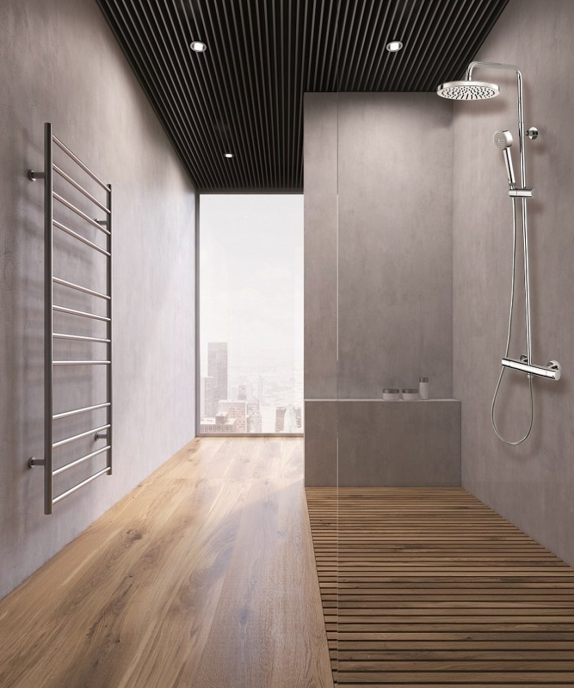 Душевая стойка с термостатом Bossini Elios L10049.030 хром