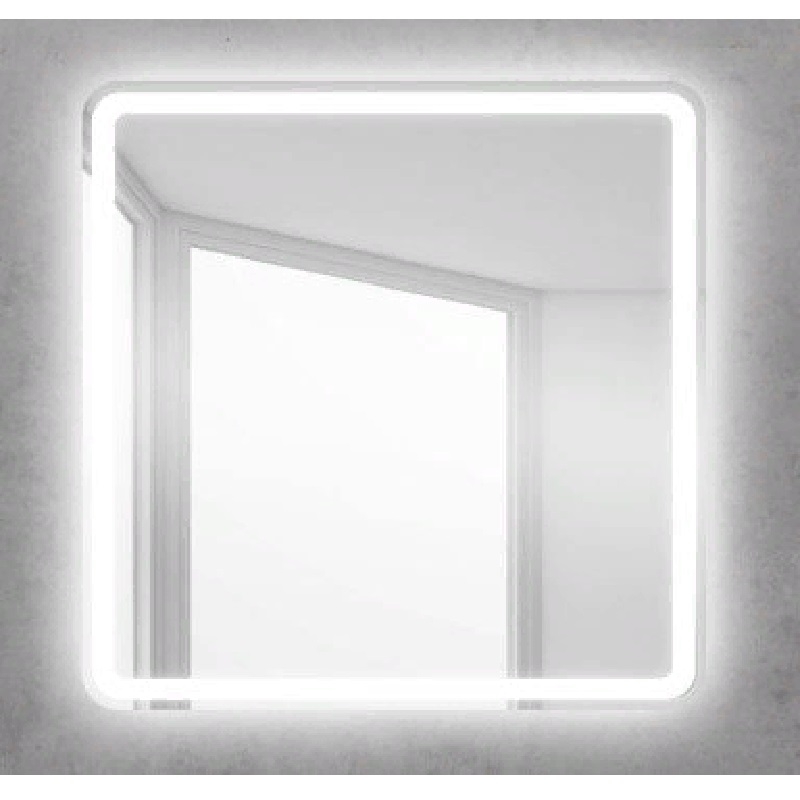 Зеркало BelBagno SPC-MAR 80 с кнопочным выключателем с подсветкой