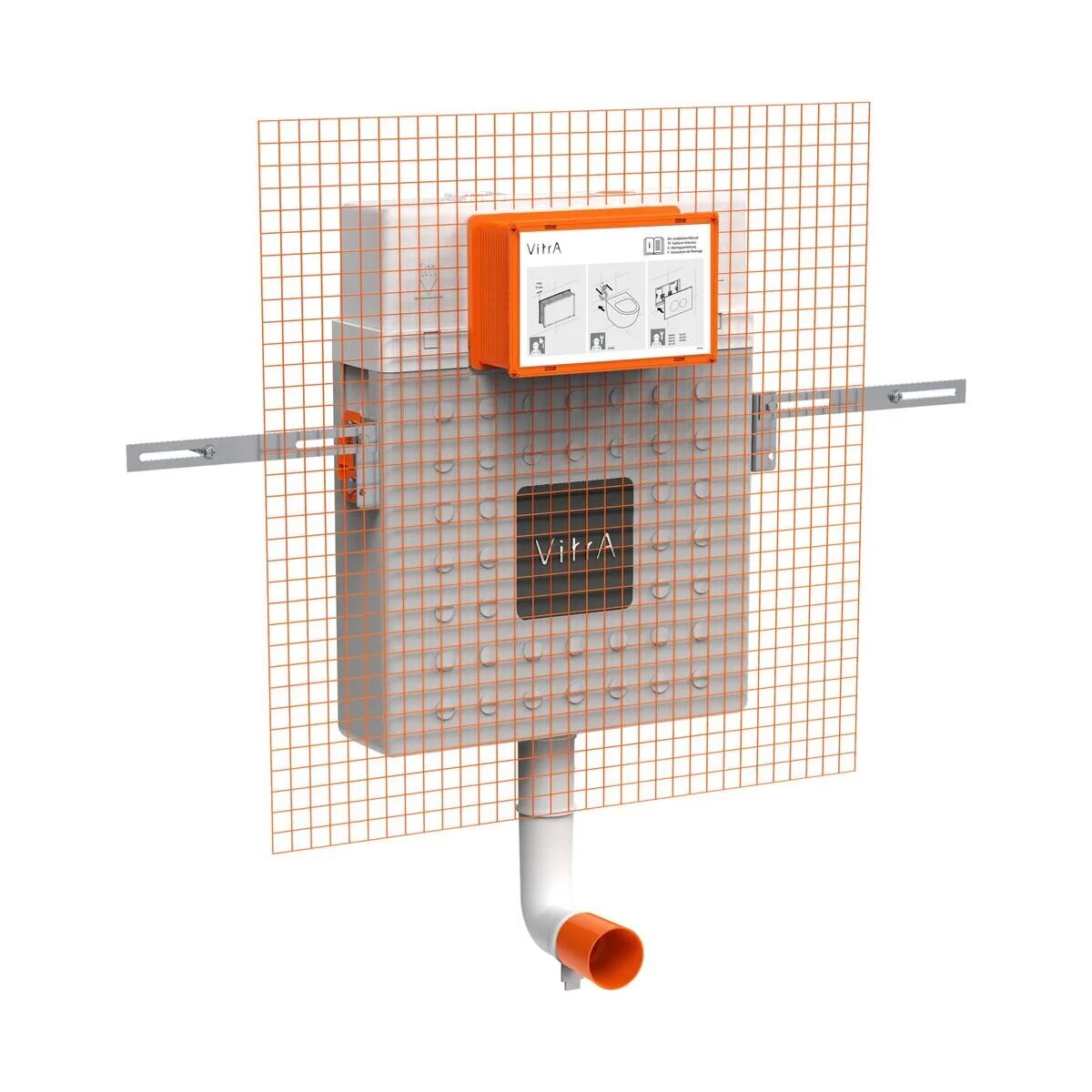 Бачок скрытого монтажа Vitra V12 762-1740-01