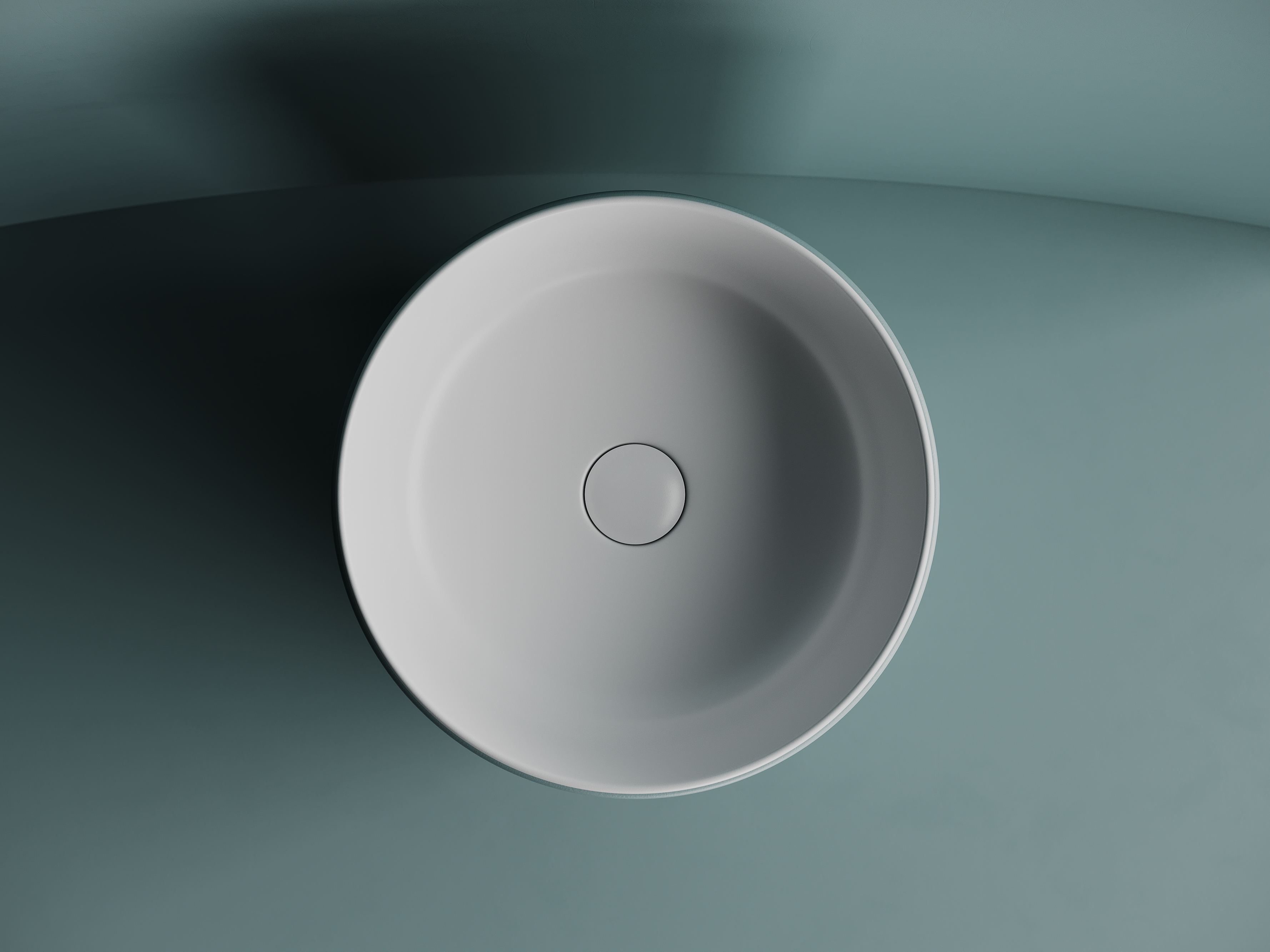 Раковина накладная 35см Ceramica Nova Element CN6073MW белый матовый