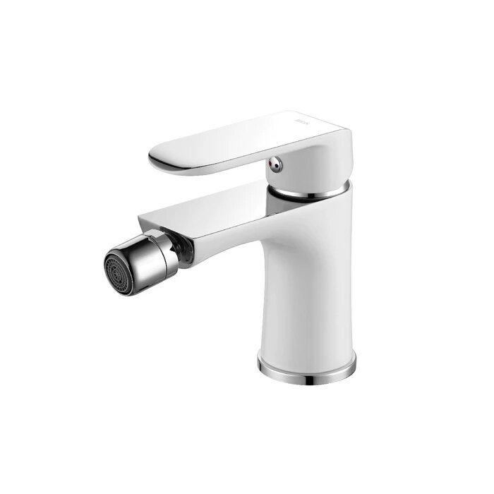 Смеситель для биде IDDIS Calipso CALSB00i04 хром глянцевый/белый