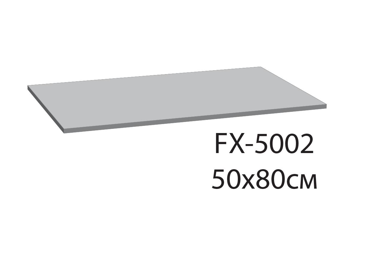 Коврик для ванной Fixsen Link 1-ый,  FX-5002V, графит, 50х80 см.