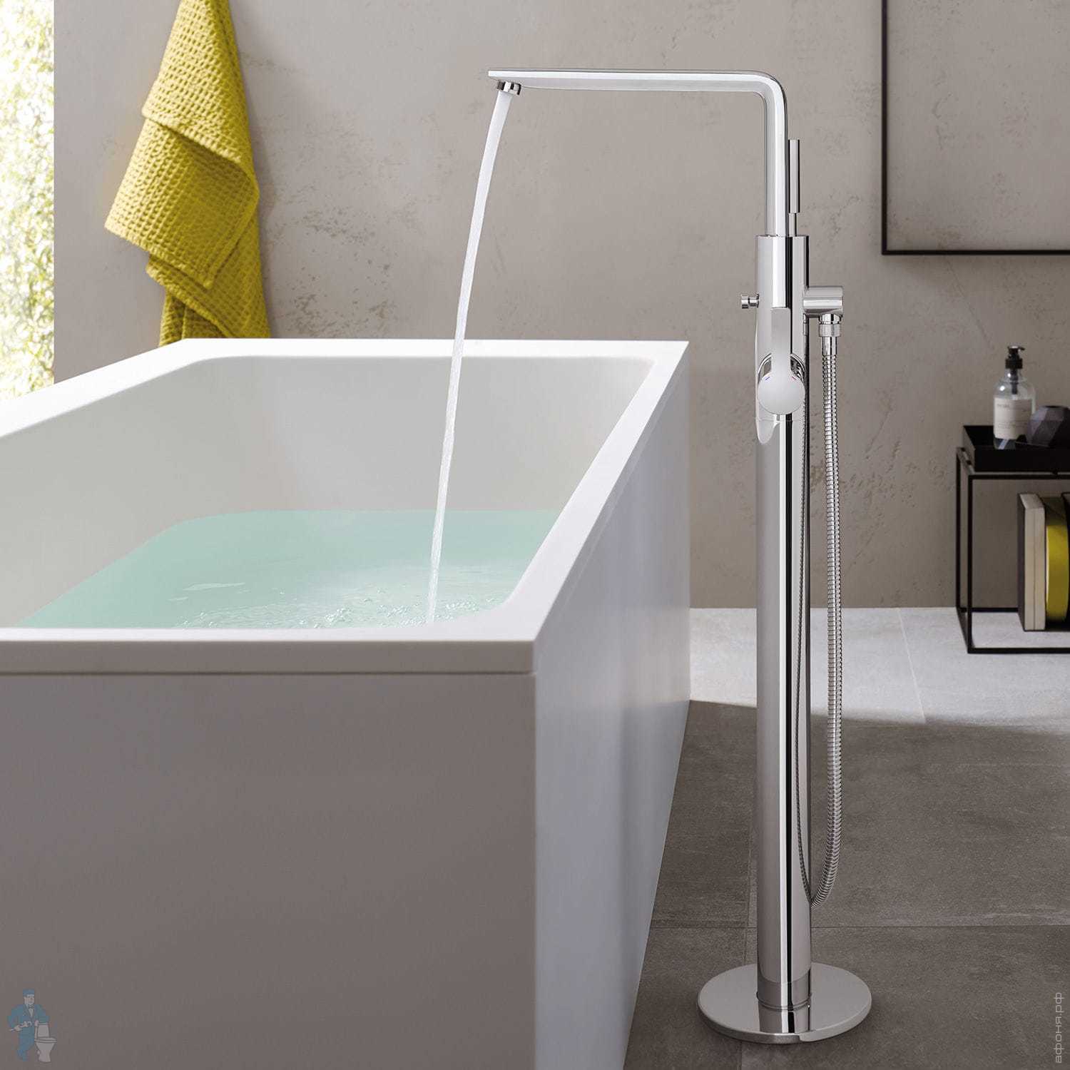 Смеситель для ванны Grohe Lineare 23792001 хром