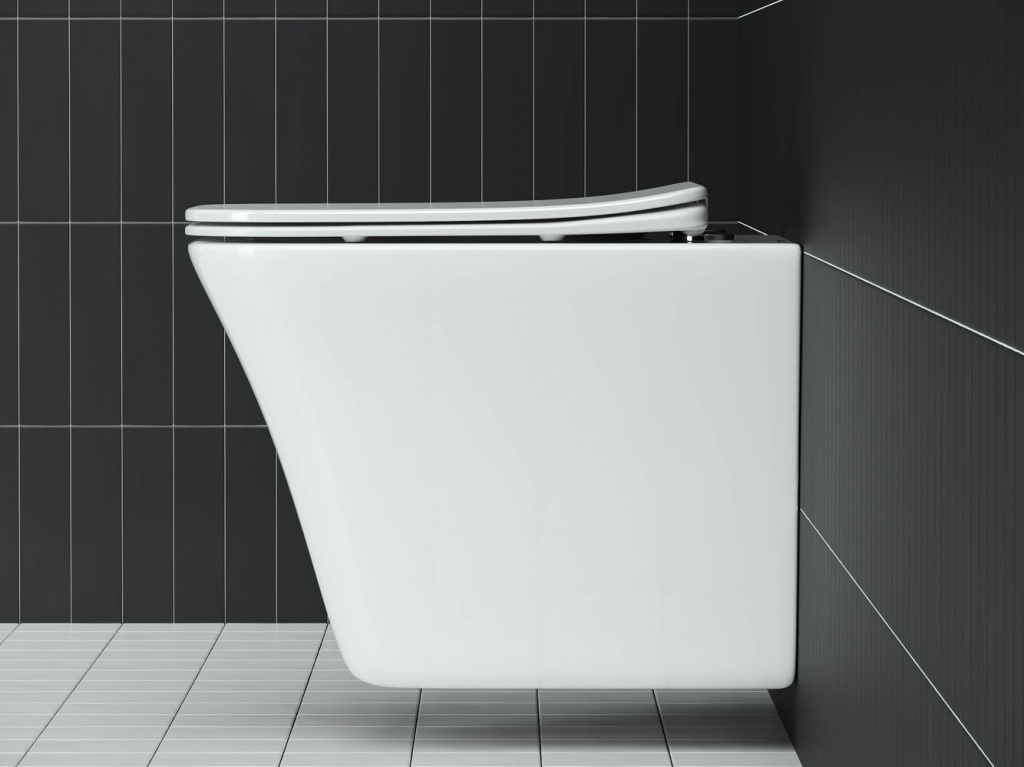 Унитаз подвесной Ceramica Nova Mono CN1902 белый