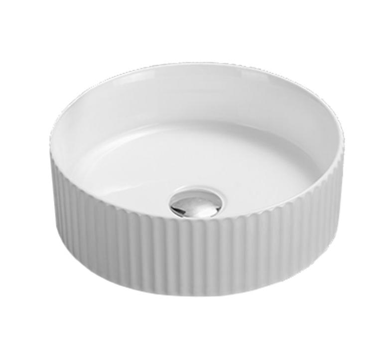 Раковина накладная 36см Vincea VBS-501 белый