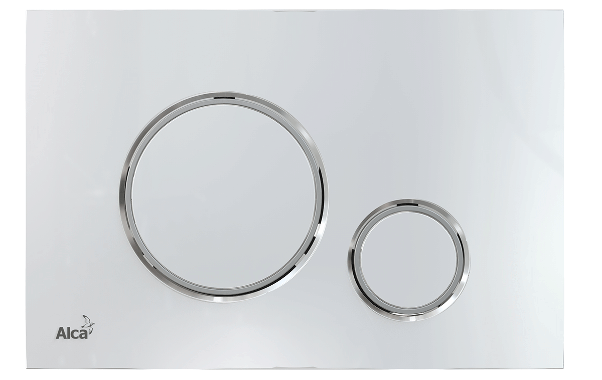 Кнопка смыва AlcaPlast THIN M771 хром глянцевый