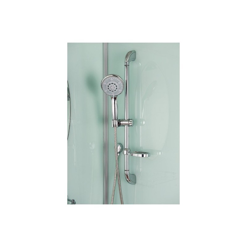 Душевая кабина Esbano ESKB80C 80x80x210см, профиль хром матовый, стекло рифленое