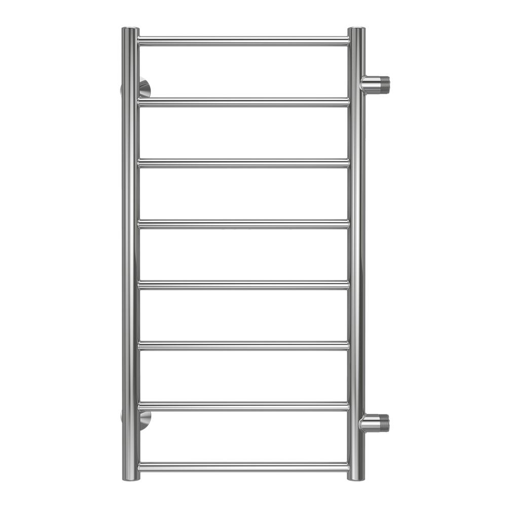 Полотенцесушитель водяной (боковое подключение) Terminus Аврора П8 40х80