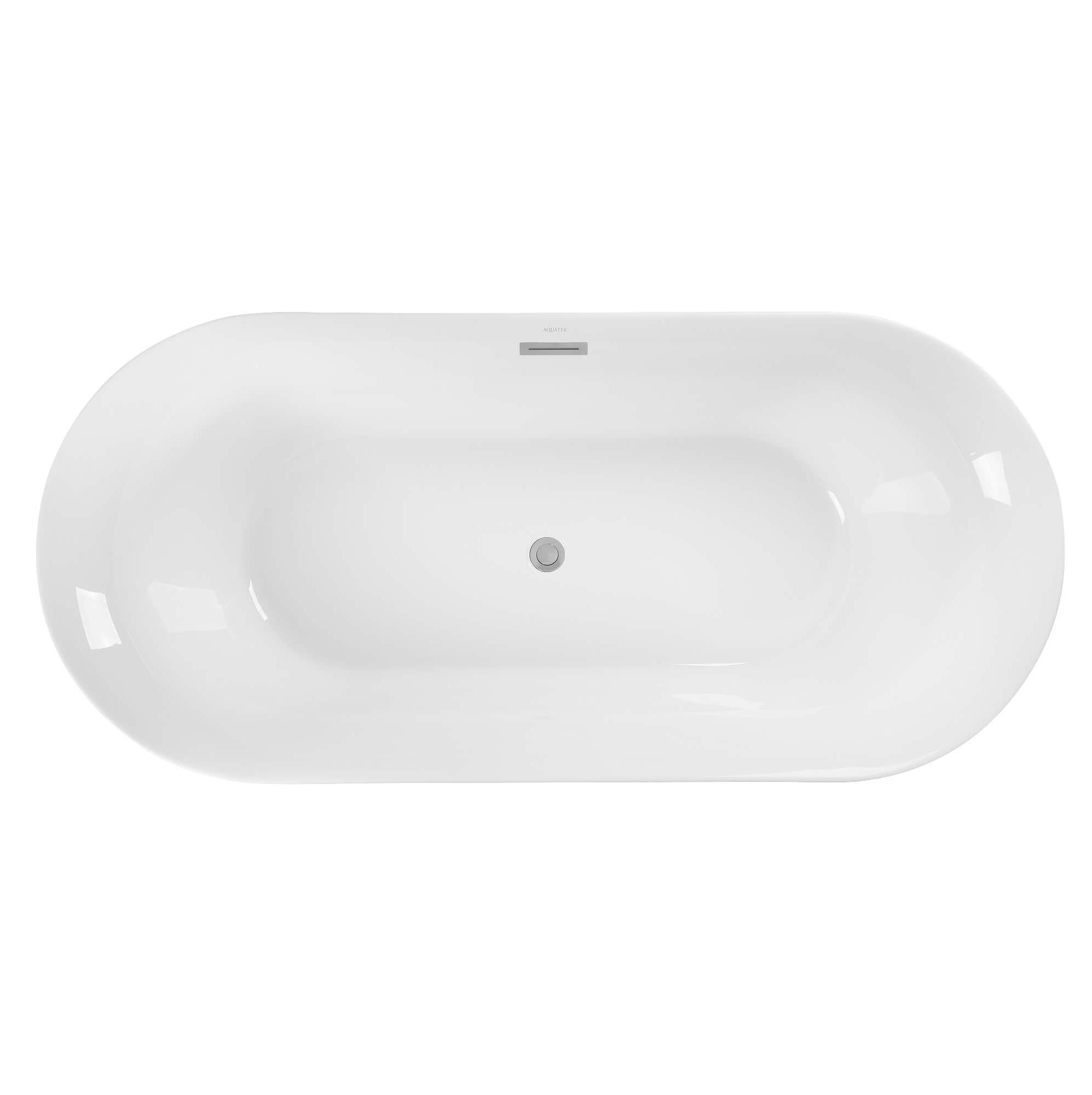 Ванна отдельностоящая 170х78см Aquatek АФИНА черный