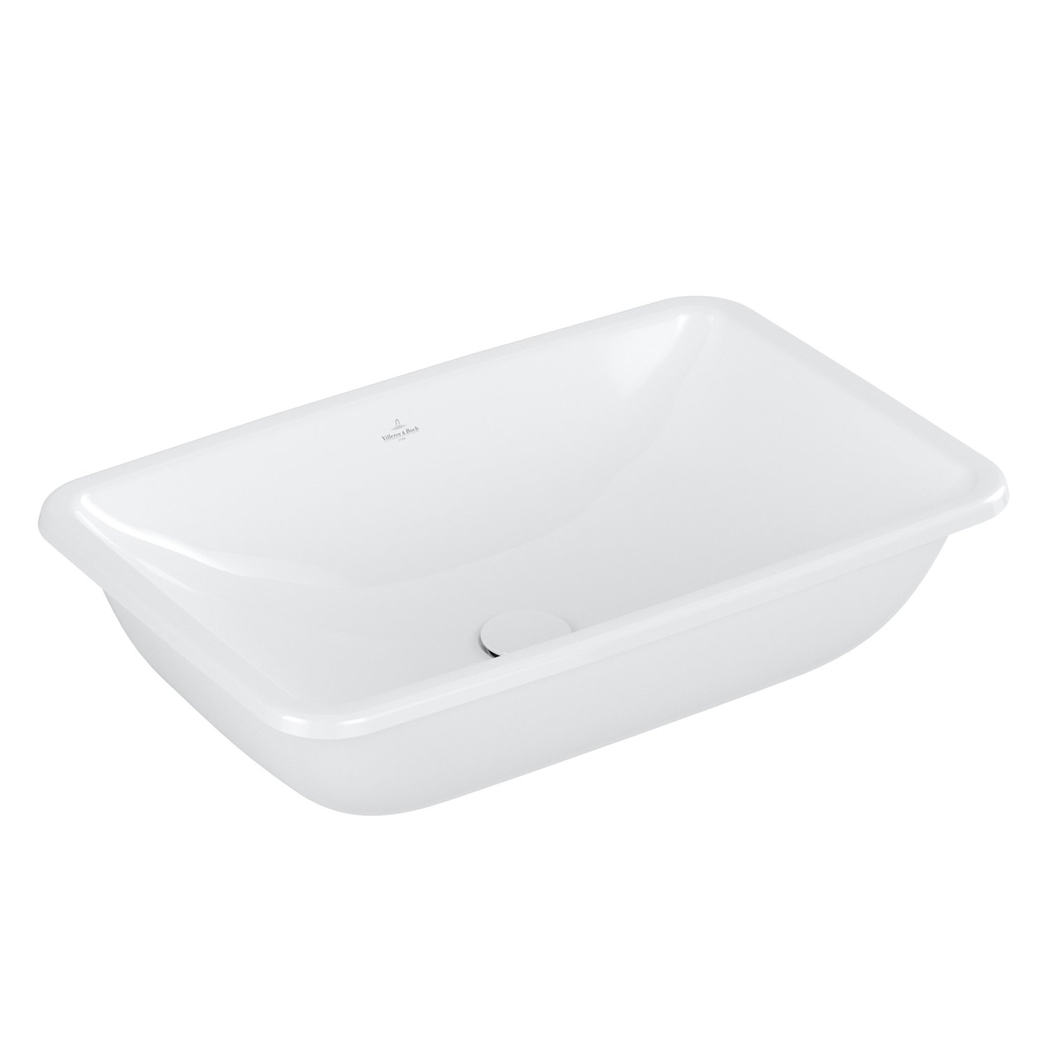 Раковина встраиваемая снизу 61.5см Villeroy & Boch Loop & Friends 4A580001 alpin