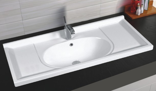 Раковина встраиваемая сверху 60см Gid NYJ843-60 белый