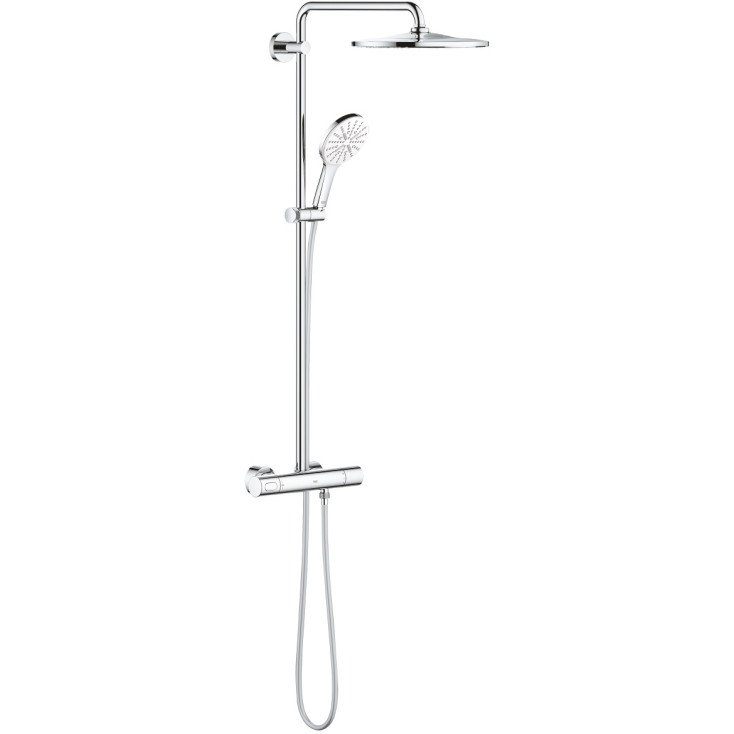 Душевая стойка Grohe Rainshower SmartActive 26647LS0 белый/хром