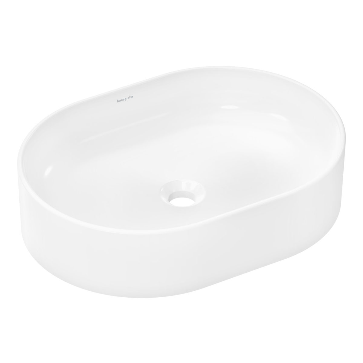 Раковина накладная 55см Hansgrohe Xuniva U 60166450 белый