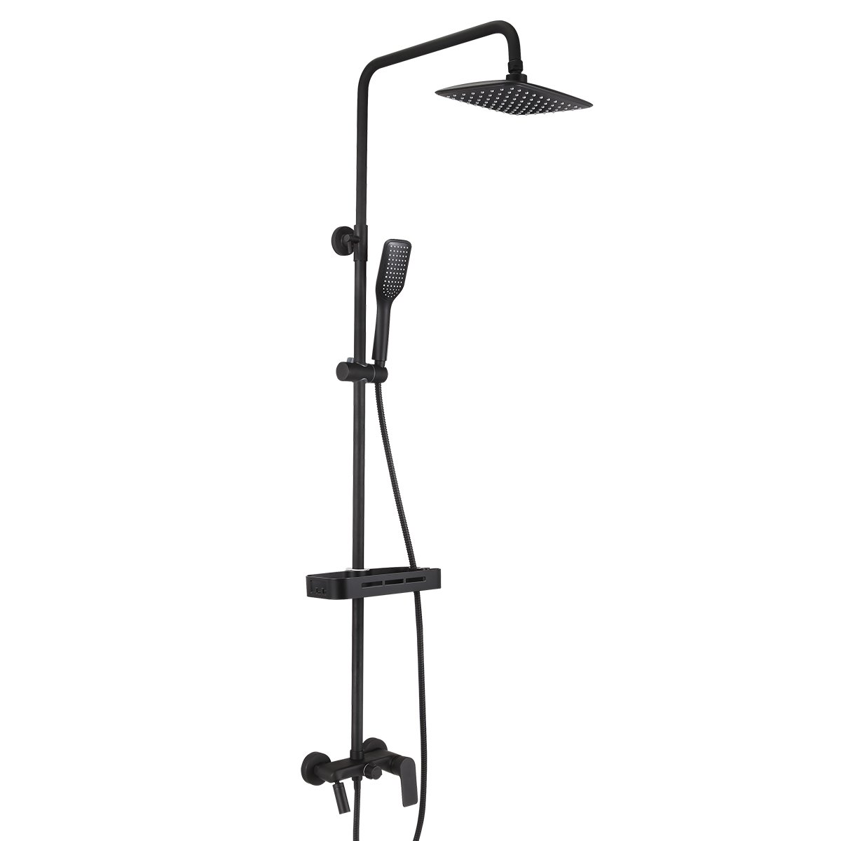 Душевая стойка Lemark Tropic LM7002BL черный